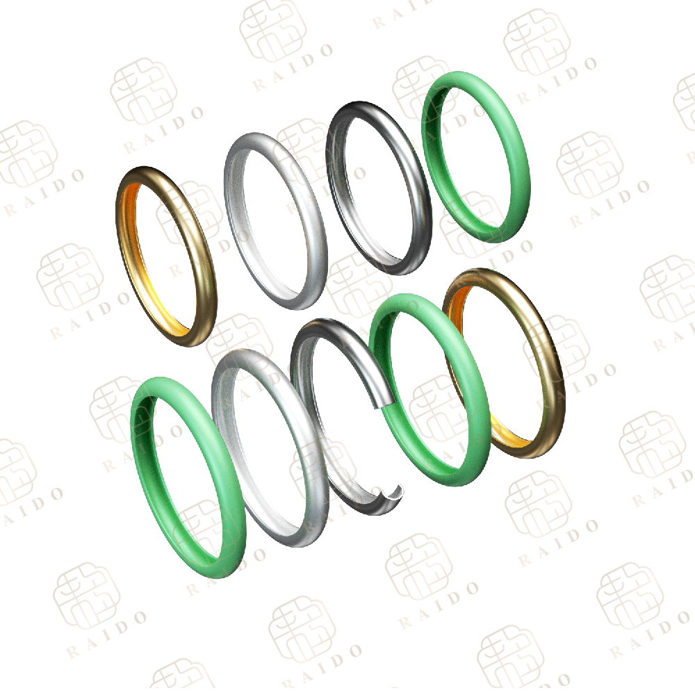 內(nèi)徑開(kāi)口金屬C形密封環(huán)